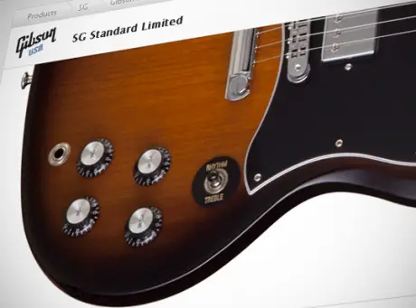 Gibson SG Standard Limited Hits The Scene
