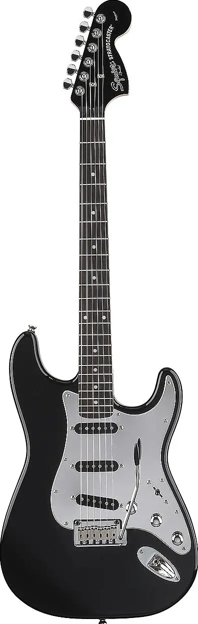 Black and Chrome Special Edition Strat by Squier by Fender