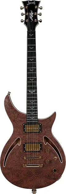 ZH-1 Bubinga V by Jarrell Guitars