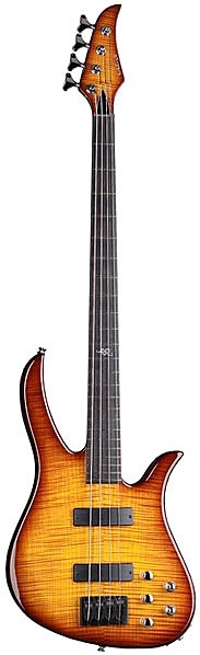 Brian Bromberg B24 Flamed Maple Active Bass by Carvin