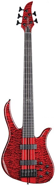 Brian Bromberg B25 Flamed Maple Active Bass by Carvin