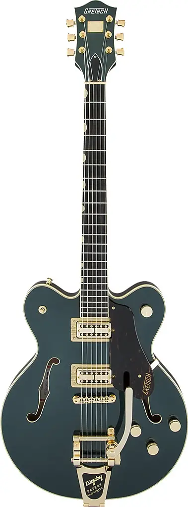 G6609TG Players Edition Broadkaster® Center Block Double-Cut with String-Thru Bigsby® and Gold Hardware, USA Full`Tron™ Pickups by Gretsch Guitars
