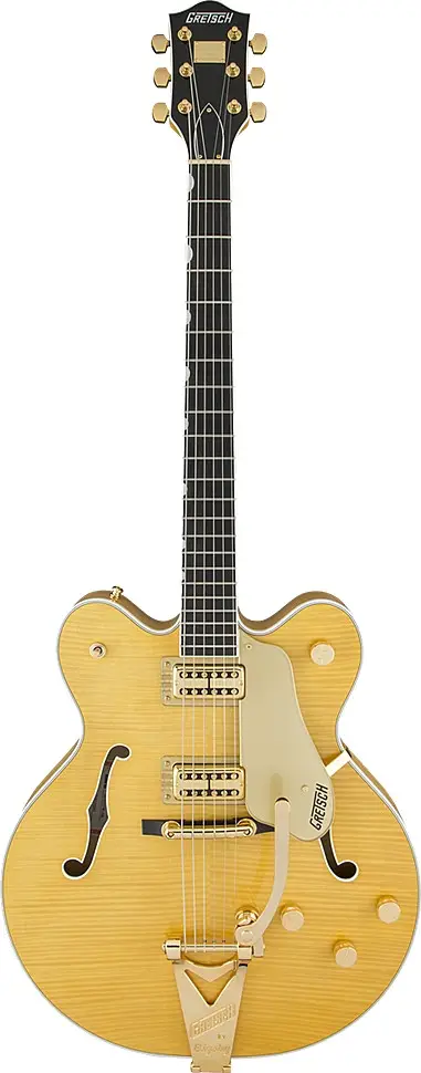 G6122TFM Player`s Edition Country Gentleman® with String-Thru Bigsby®, Filter`Tron™ Pickups, Flame Maple, Amber Stain by Gretsch Guitars