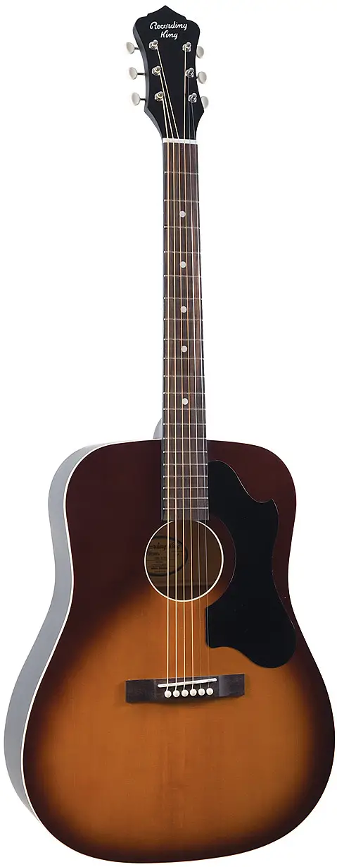 RDS-9-TS Recording King Dirty 30s Series 9 Dreadnought Acoustic Guitar by Recording King