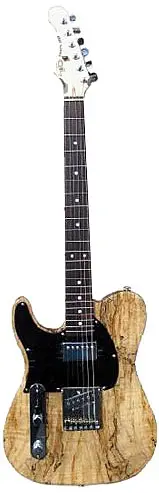 ASAT Classic Bluesboy w/Spalted Maple Top Left Handed by G&L