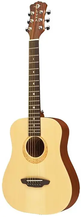 Safari Muse Spruce 3/4 Size Travel Acoustic Package by Luna