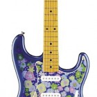 Blue Flower Stratocaster