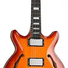 Carvin SH475 MIDI Synth Access Semi-Hollow Double Cutaway Carved Top Guitar
