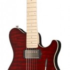 RedRuby Burst, Quilted Maple, Maple freatboard