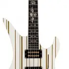 Syn White With Gold Stripes
