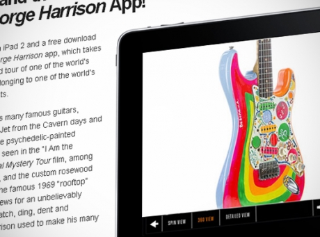 iPad2 and George Harrison App Contest by Fender