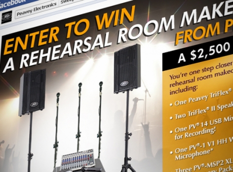 Win $2,500 Worth Equipment from Peavey   Electronics