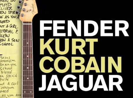 Fender Introduce Kurt Cobain Jaguar