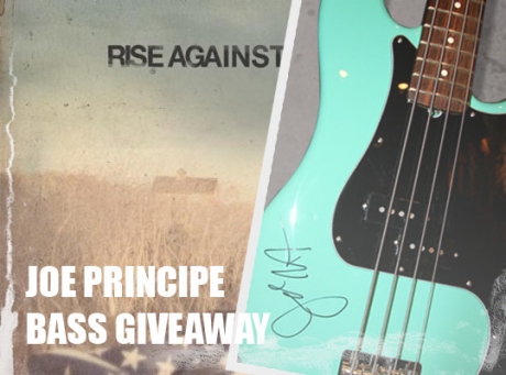 Rise Against Joe Principe Fender Precision Bass Giveaway