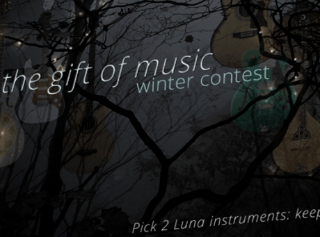 Winter Contest at Luna Guitars