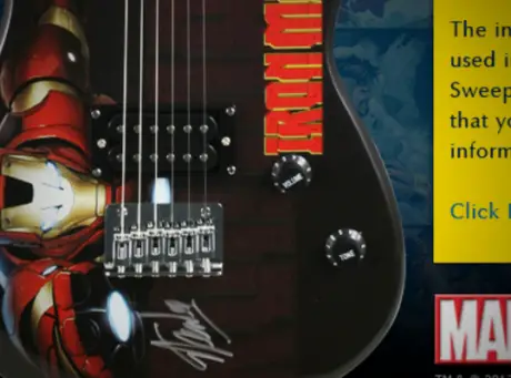 Win a Peavey Iron Man Guitar Signed by Stan Lee