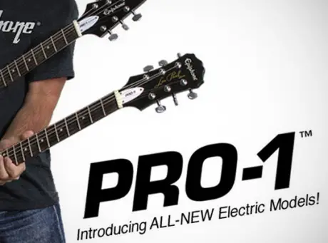 Enter Epiphone PRO-1 Electrics!