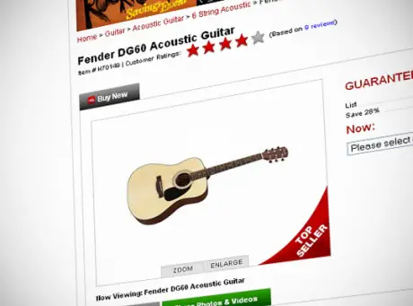 Prices Drop at Guitar Center