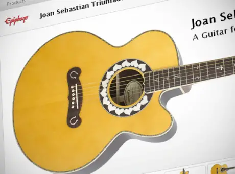 Epiphone Presents Joan Sebastian Sonador and Joan Sebastian Triunfadora