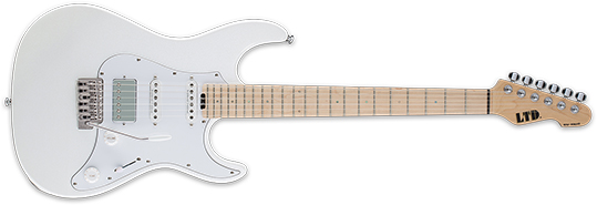 ESP LTD SN-1000W/Maple/PW Pearl White