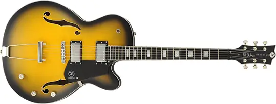 Reverend Pete Anderson HB Custom Satin Tobacco Burst