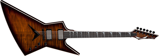 Dean USA Dave Mustaine ZERO Flame Top Tiger Eye