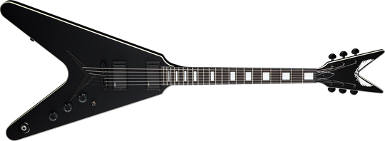 Dean V Stealth Satin Black