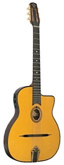 DG-455 Selmer Style Jazz Guitar Petite Bouche by Saga