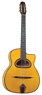 DG-370 Selmer Style Jazz Guitar - Modele Dorado Schmitt by Saga