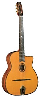 DG-300 Selmer Style Jazz Guitar - Modele John Jorgenson by Saga