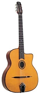 DG-310 Selmer Style Jazz Guitar Modele Lulo Reinhardt by Saga