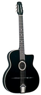 DG-330 Selmer Style Jazz Guitar - Modele John Jorgenson - Tuxedo by Saga
