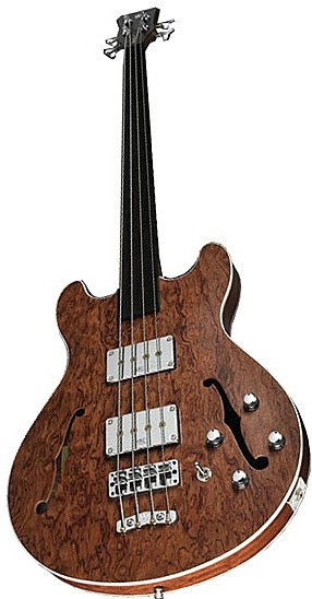 Star Bass II Bubinga 4 Fretless by Warwick