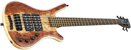 Corvette $$ SE Greece Swirly Bubinga 5 by Warwick