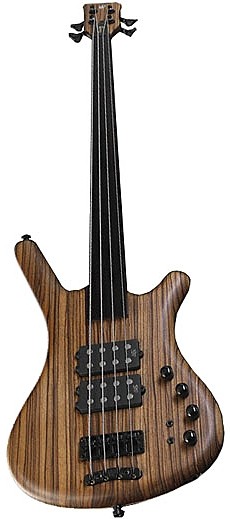 Corvette $$ SE Germany Ash Zebrano 4 Fretless by Warwick