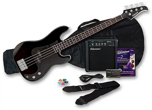 Revolver Bass pack by Silvertone Guitar