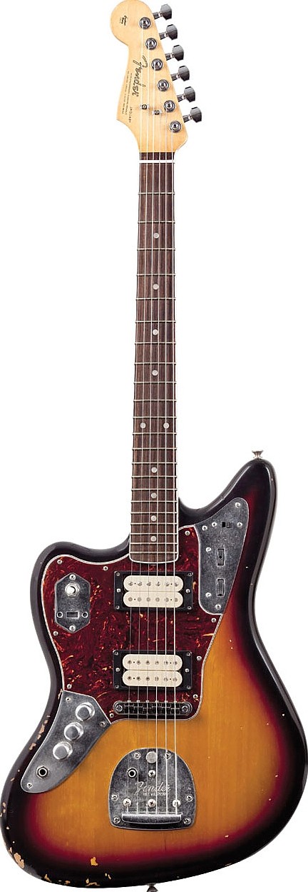 Kurt Cobain Jaguar Left Handed by Fender
