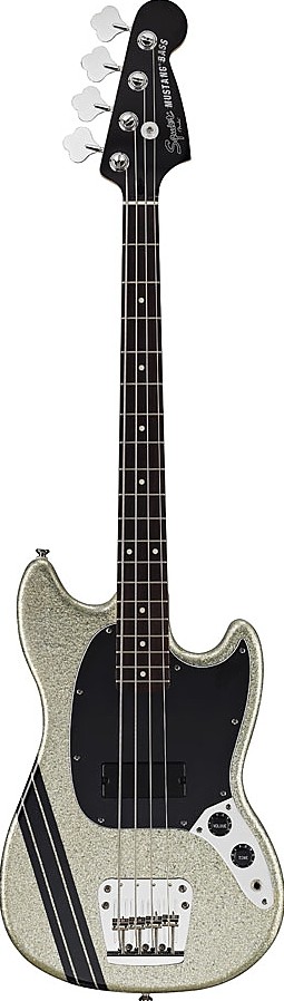 Mikey Way Mustang Bass by Squier by Fender