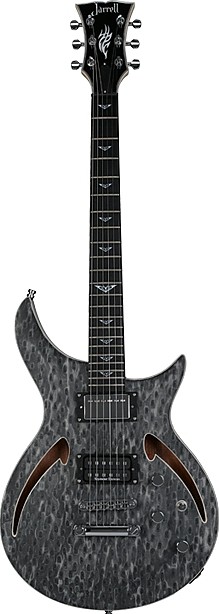 ZH-1 Black Eyes H by Jarrell Guitars