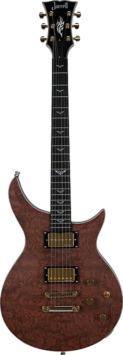 ZS-1 Bubinga V by Jarrell Guitars