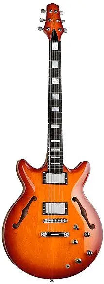 SH475 MIDI Synth Access Semi-Hollow Double Cutaway Carved Top Guitar by Carvin