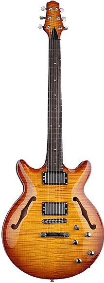 Carvin SH645 Semi Hollow Double Cutaway Carved Top Guitar Review