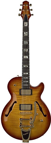 SH550 Semi-Hollow Carved Top Guitar by Carvin