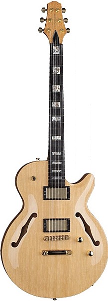 SH550CE Cedar Top Semi-Hollow Carved Top Guitar by Carvin
