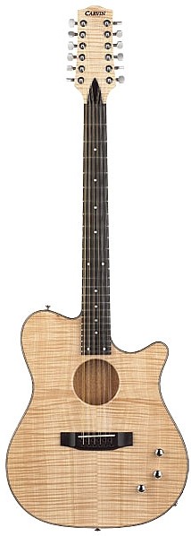 AC275-12 Thinline Acoustic Electric 12-String Guitar by Carvin