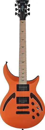 JZH-1 Tangerine Scream by Jarrell Guitars