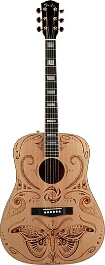 Melanie Steinway Tribal Moth Dreadnought by Fender