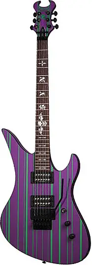Syn Custom Purple/Green by Schecter