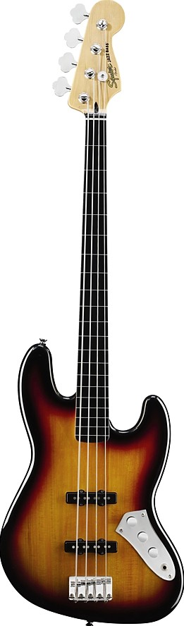 Vintage Modified Jazz Bass Fretless (2013) by Squier by Fender