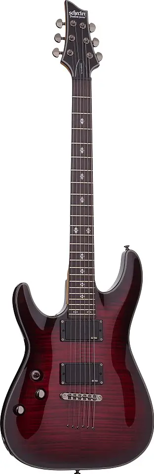 Damien Elite 6 LH (2014) by Schecter